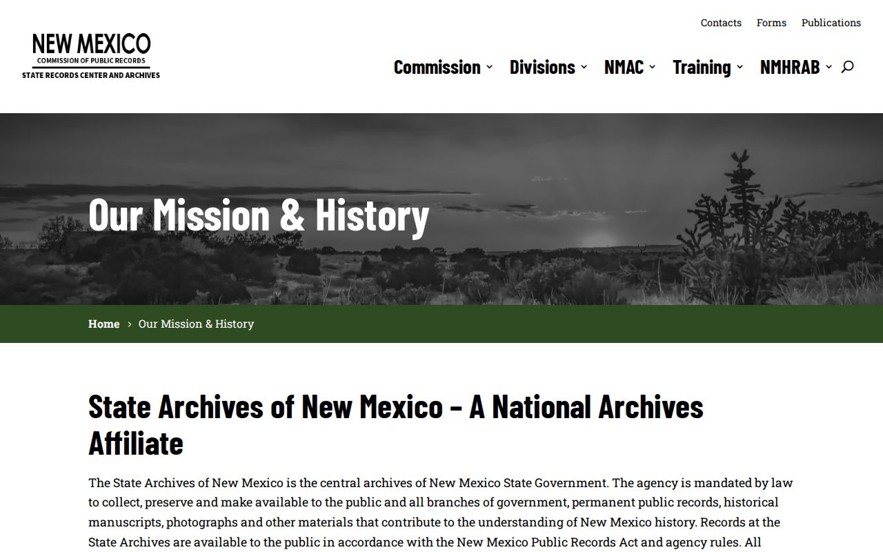 Rio Arriba County public-records archive record context